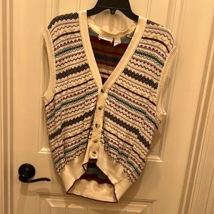 Vintage sweater vest